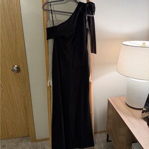 Lulus Black One-Shoulder Dress